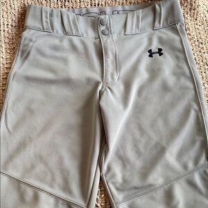 Under Armour Gray Youth Baseball Pants
